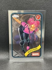 2025 Topps Chrome Marvel Bronze 1ST APPEARANCE #190 Trista Marshall Base Card