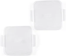 Souper Cubes 5 X 5 Stoneware Ceramic Baking Dishes Replacement Silicone Covers,