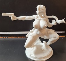 Erotische  Frau-Figur Skulptur- Kunst 3D Venus  Deko Figur +