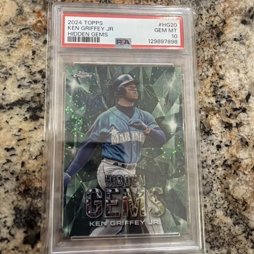 2024 Topps Chrome Hidden Gems Ken Griffey Jr #HG-20 PSA 10 🔥🔥🔥