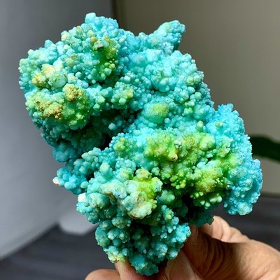 254G  Natural blue texture stone crystal,Heteropolar of Chinese blue aragonit