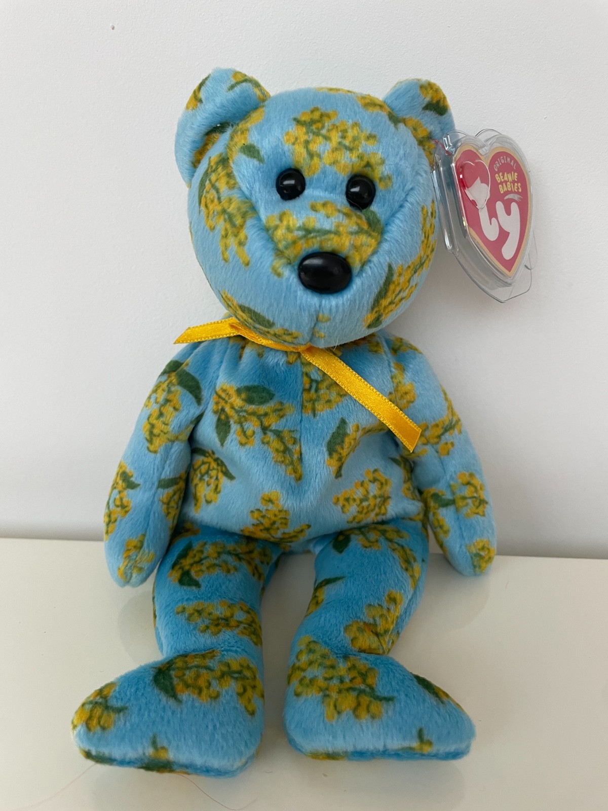 TY Beanie Baby Ocker the Bear 46000 8"" TALL ****NEW