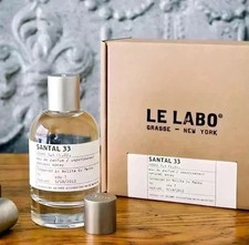 SANTAL 33 by LE LABO 3.4oz-100ml Eau de Parfum for Unisex Authentic New in Box 
