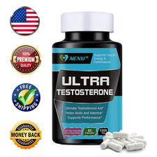 Natural Testosterone Booster 60ct Increase Male Energy Improve Muscle Strength