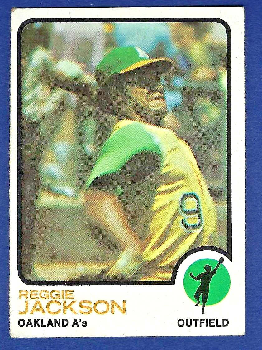 1973 Topps Reggie Jackson #255 VG+
