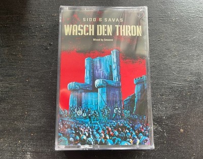 SIDO & KOOL SAVAS - Wasch Den Thron Mixtape Kassette EINGESCHWEISST / SEALED NEU