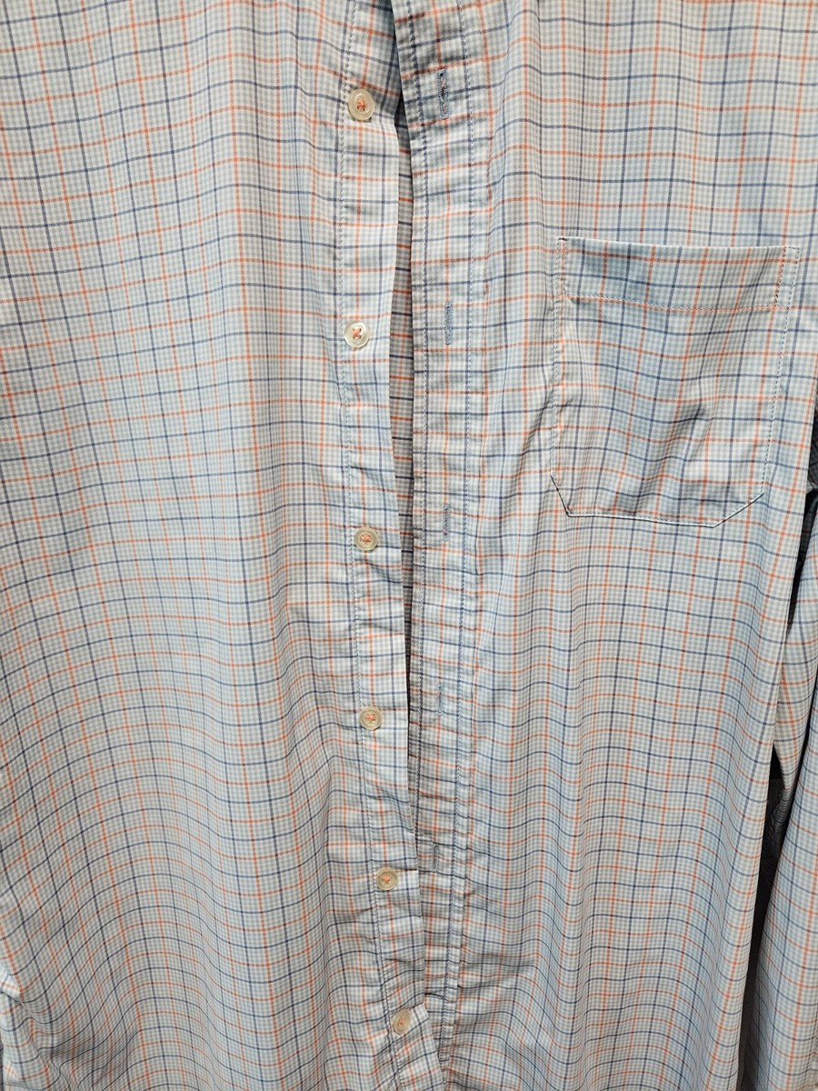 Men's Southern Tide Performance Long Sleeve Button-Up Shirt Size Medium View 3