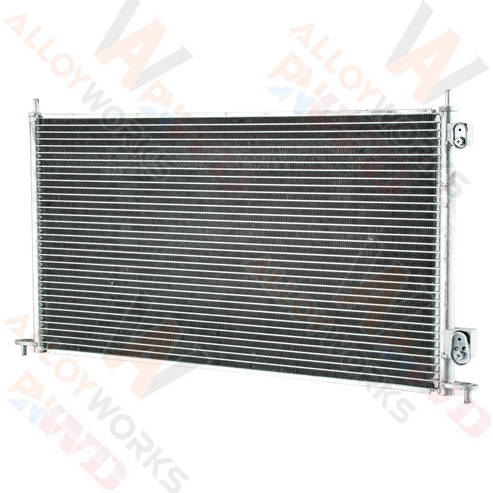 Aluminum A/C Condenser For 2001-2005 Honda Civic MK 7 HATCH 2.0L L4 K20A3 K20A2 - Image 2 of 4