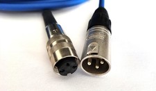 3-PIN MINI-TUCHEL/NEUTRIK-XLR Kabel  für Mikrofone MD421 / AKG D190C usw.