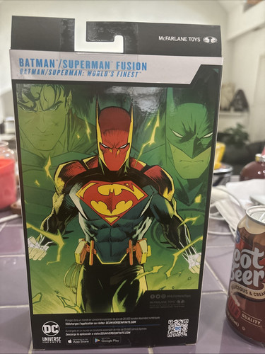 2024 DC McFarlane Multiverse 7' Batman Superman Fusion Action Figure New Sealed - Picture 2 of 2