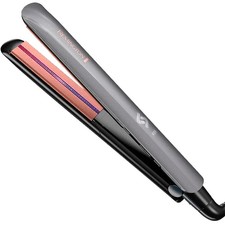 Remington S8598S Smartpro Gray Flat Iron Hair Straightener, 1".