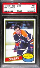 1980 O-Pee-Chee #63 Lee Fogolin PSA 9 Mint 28758908 