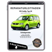 VW Caddy Typ 2003-2010 6 Gang Schaltgetriebe 02Q 0BB Reparaturhandbuch Download