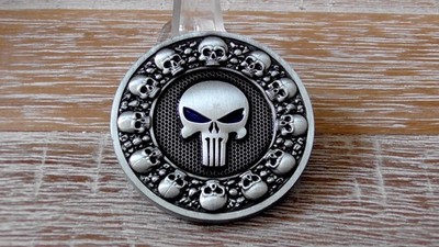 FAMS FAM Federal Air Marshal Punisher & Skulls Challenge Coin ##59