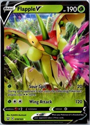 Flapple V 018/163 Battle Styles Ultra Rare Holo
