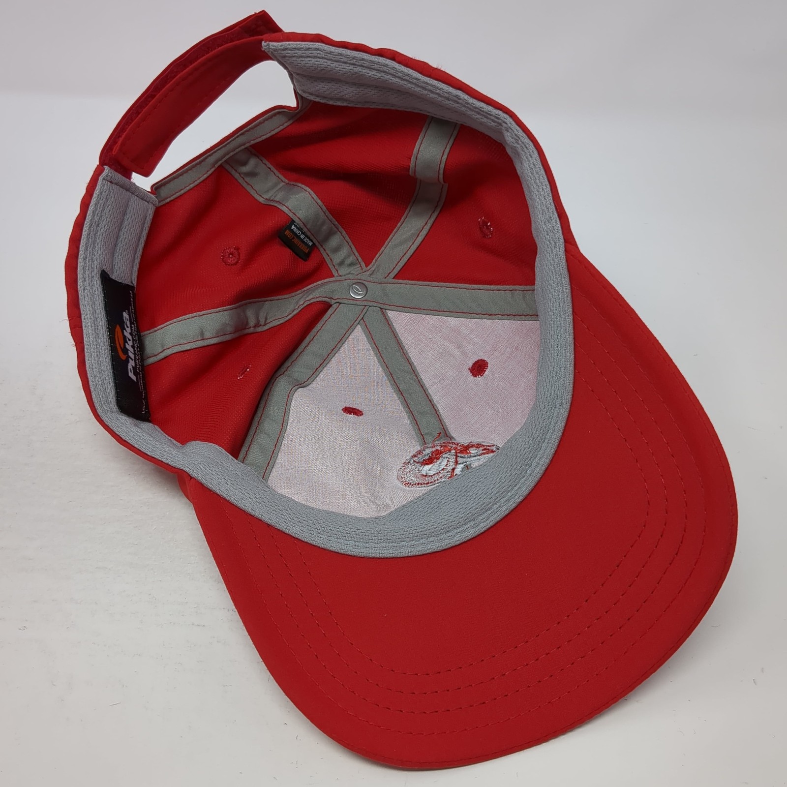 Bighorn Strapback Hat Solid Red One Size Adjustab… - image 7