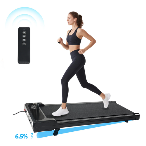 3-in-1 Treadmills for Home Portable Walking Pad Under Desk Treadmill + Incline