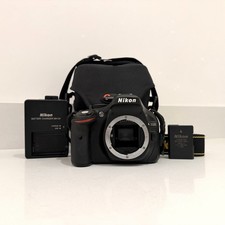 Nikon D5200 24.1MP Digital SLR Camera Black Body Only - Tested 6024 Shut Count