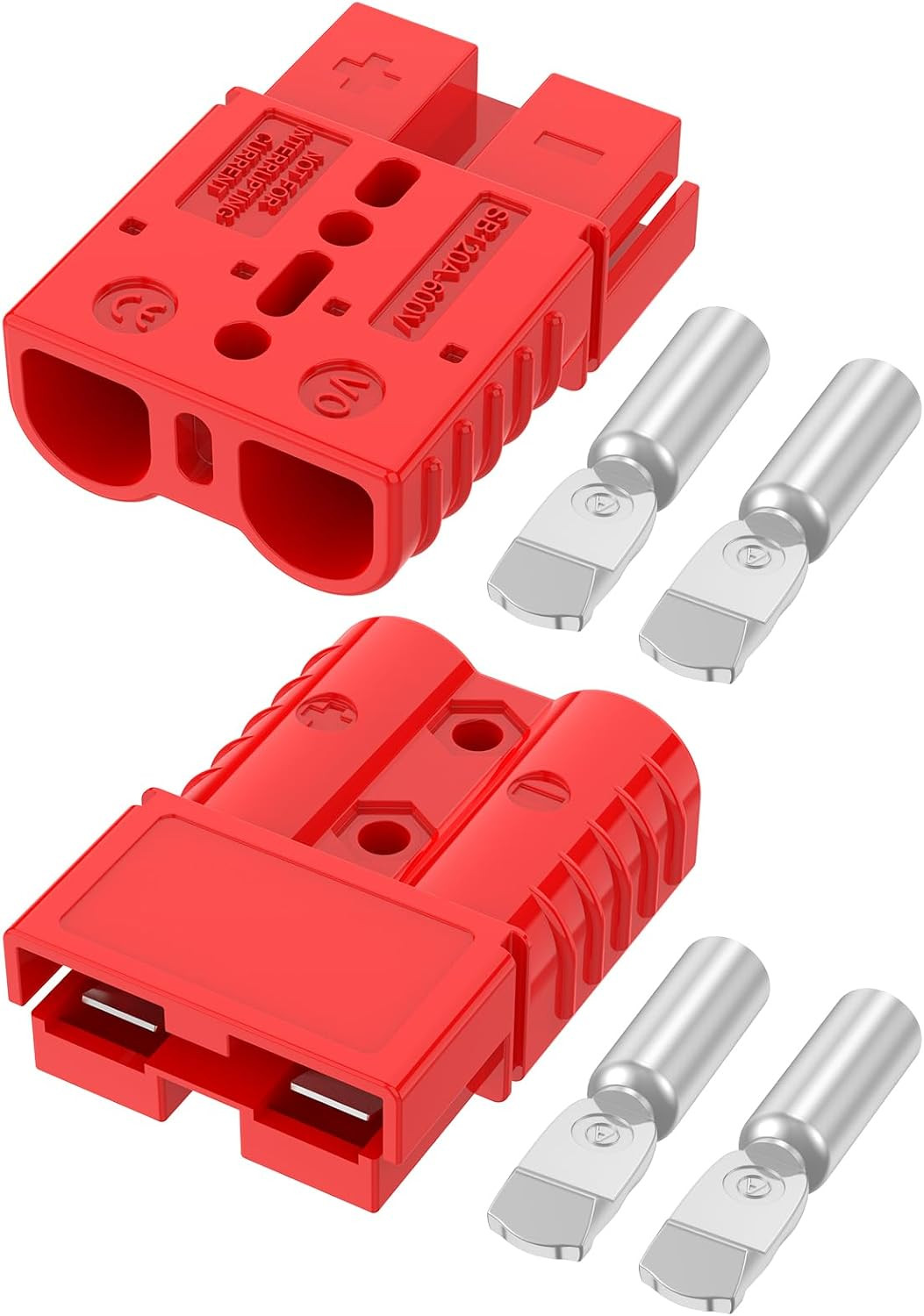 Anderson Connector 120A 600V Battery Quick Connect/Disconnect for 2-4 AWG