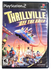 Thrillville: Off the Rails (Sony PlayStation 2, 2006) PS2 CIB Complete w/ Manual