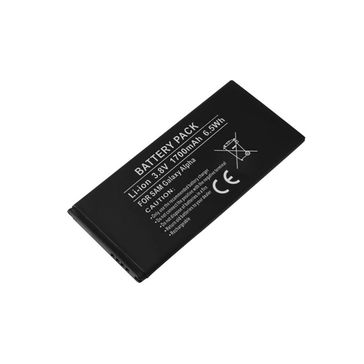 Batterie pour Galaxy Alpha Avizar de remplacement standard 3.8V 1700mAh