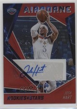 2020 Panini Chronicles Airborne Signatures Red Prizm Josh Hart #AIR-JHA Auto 2s2