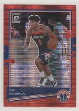2020-21 Panini Donruss Optic Red Pulsar Prizm Rui Hachimura #67 s3g