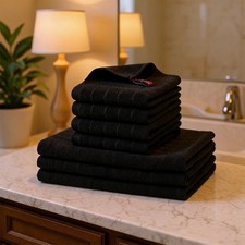 Absorbent Cotton Kitchen Towels for Drying Dishes and Surfaces 12x12 15x25in