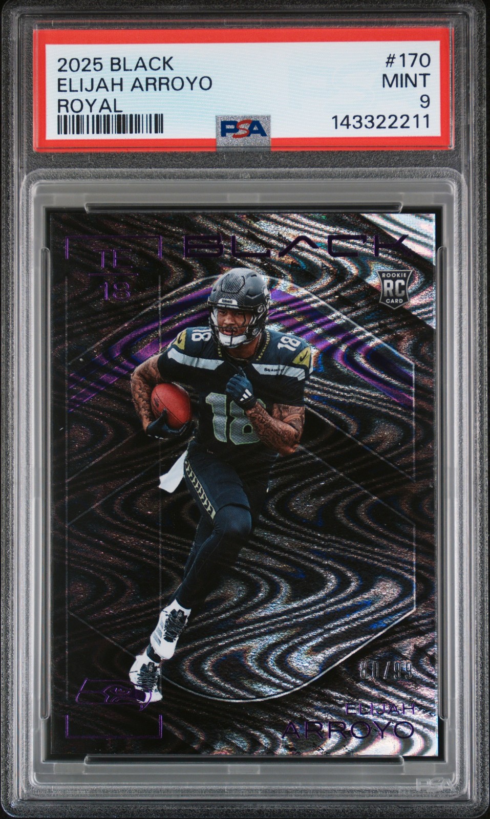 Elijah Arroyo Panini Black #170 Royal
