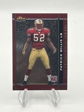 Topps 2007 Finest Patrick Willis Rookie #149 San Francisco 49ers NFL Card. rookie card picture