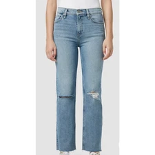 NWT Hudson Jeans REMI High Rise Straight Ankle Women's 34 (US 18)