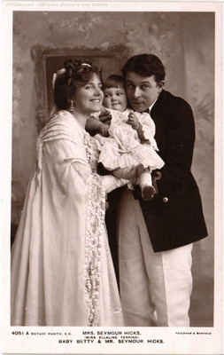 CPA AK Mrs&Mr Seymour Hicks THEATRE STARS (1446476)