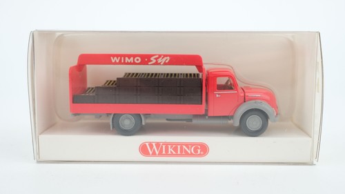 Wiking H0 8480136 Carro de bebidas (Magirus Mercur) "Wimo Sip" | Zustand: Gebraucht