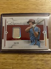 2024 Panini National Treasures Mike Schmidt Legendary Materials GU Bat /25 LL-MS