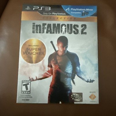 Infamous 2 Collection Cardboard Sleeve Sony PlayStation 3 PS3 ~ New Sealed