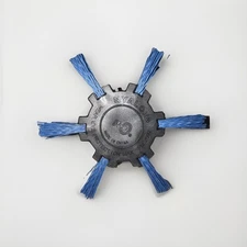 Dico Products 4" Nyalox Flap Brush 240Grit (Blue) Brushing Wheel