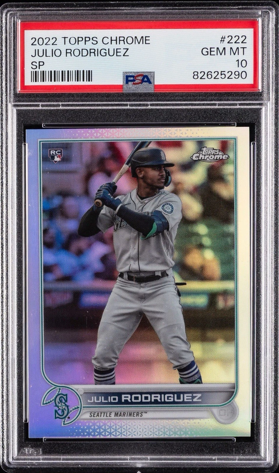 Julio Rodríguez Chrome RC PSA 10