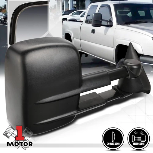 [Right]Passenger Side Manual Extendable Towing Mirror for 88-00 CK C10 1500/2500
