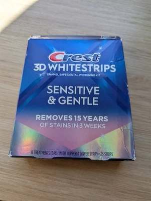 Crest 3D White Sensitive - Importé des USA (Dans sa boite d'origine) - Photo 1/2