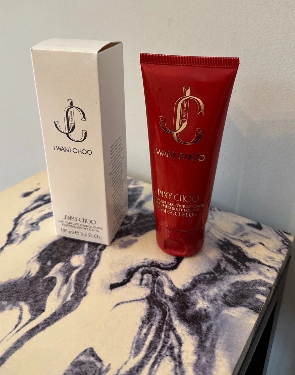 Jimmy Choo I Want Choo Perfumed Body Lotion 100ml 3.3oz New in Box