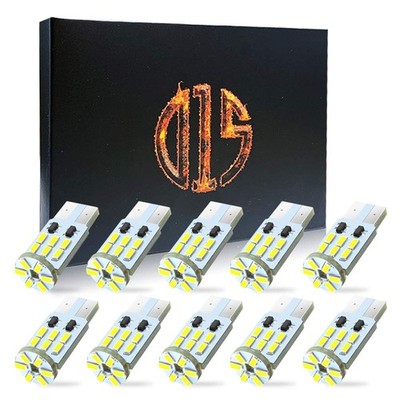 D15 Lighting LED 168 194 2825 T10 W5W Miniature Wedge Bulbs Interior Map Dome...