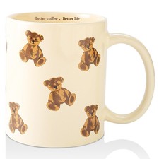 Cute Teddy Bear Coffee Mug- Cartoon Bear Cups-Adorable Gifts for Kids and Wom...
