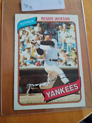 1980 Topps - Reggie Jackson #600, Near Mt /Mint