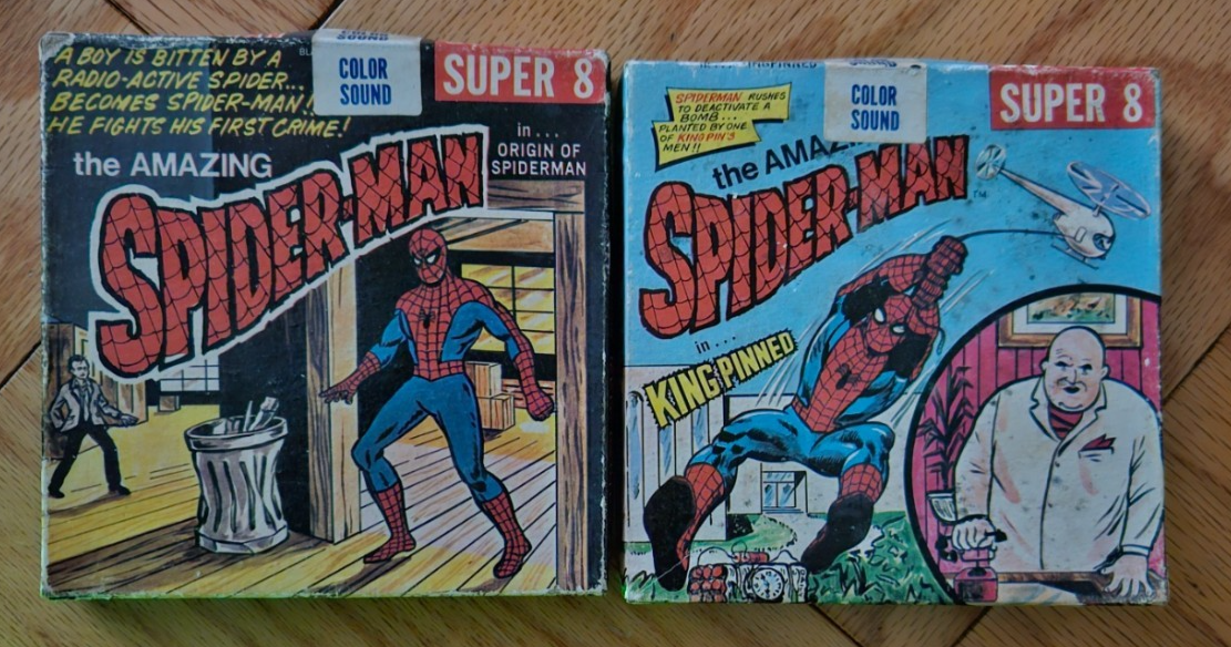 2 Amazing Spider-Man Super 8mm films with Box | eBay