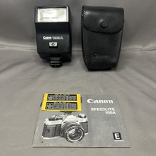 Canon Speedlite 188A Shoe Mount Flash w/ Case And Manual AS-IS - Please Read 