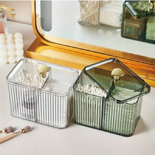 Clear Acrylic Desktop Organizer Makeup Storage Box Lipstick Perfume Divider