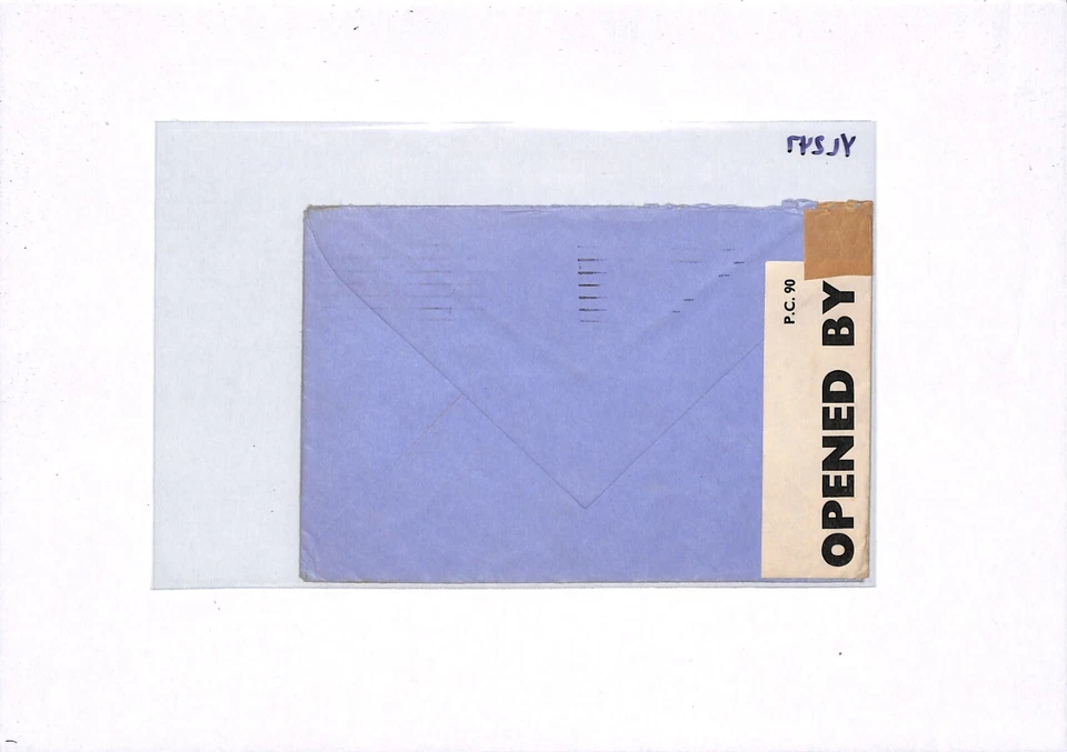 USA WW2 Clipper Air NYC *VTM* GB AGENT Merton College OXFORD UNIVERSITY YL247 - Image 4 of 4