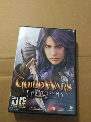 Guild Wars Factions - PC Cd-rom Online Software Used Teen