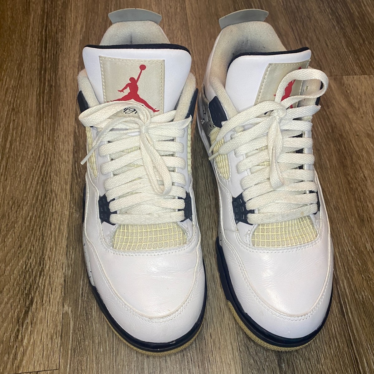 靴 NIKE AIR JORDAN 4 RETRO OG 840606-192 Nike Air Jordan 4 IV Retro OG, 840606-192, White/Red/Cement Grey