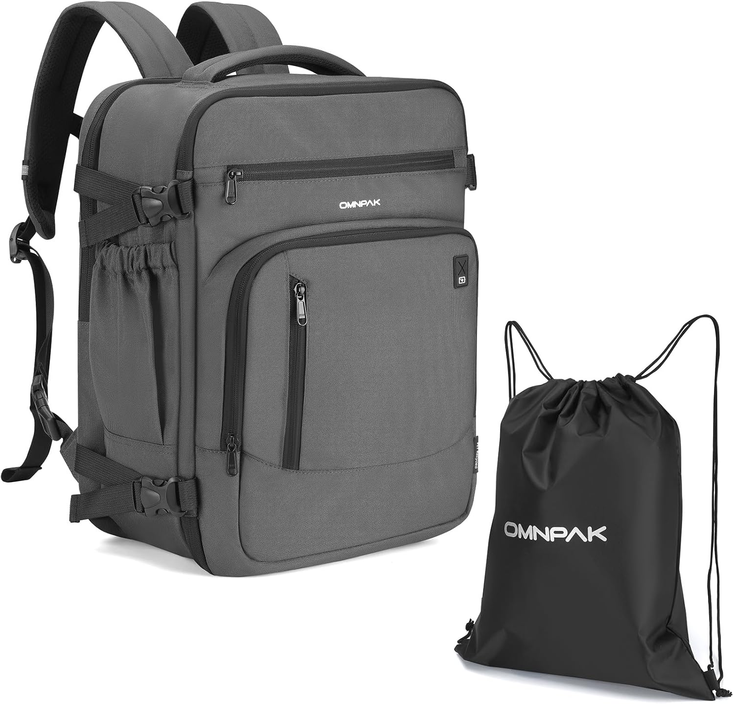 Travel Backpack 18X14X8, Spirit Airlines Personal Item Bag with Shoe Compartment-image
